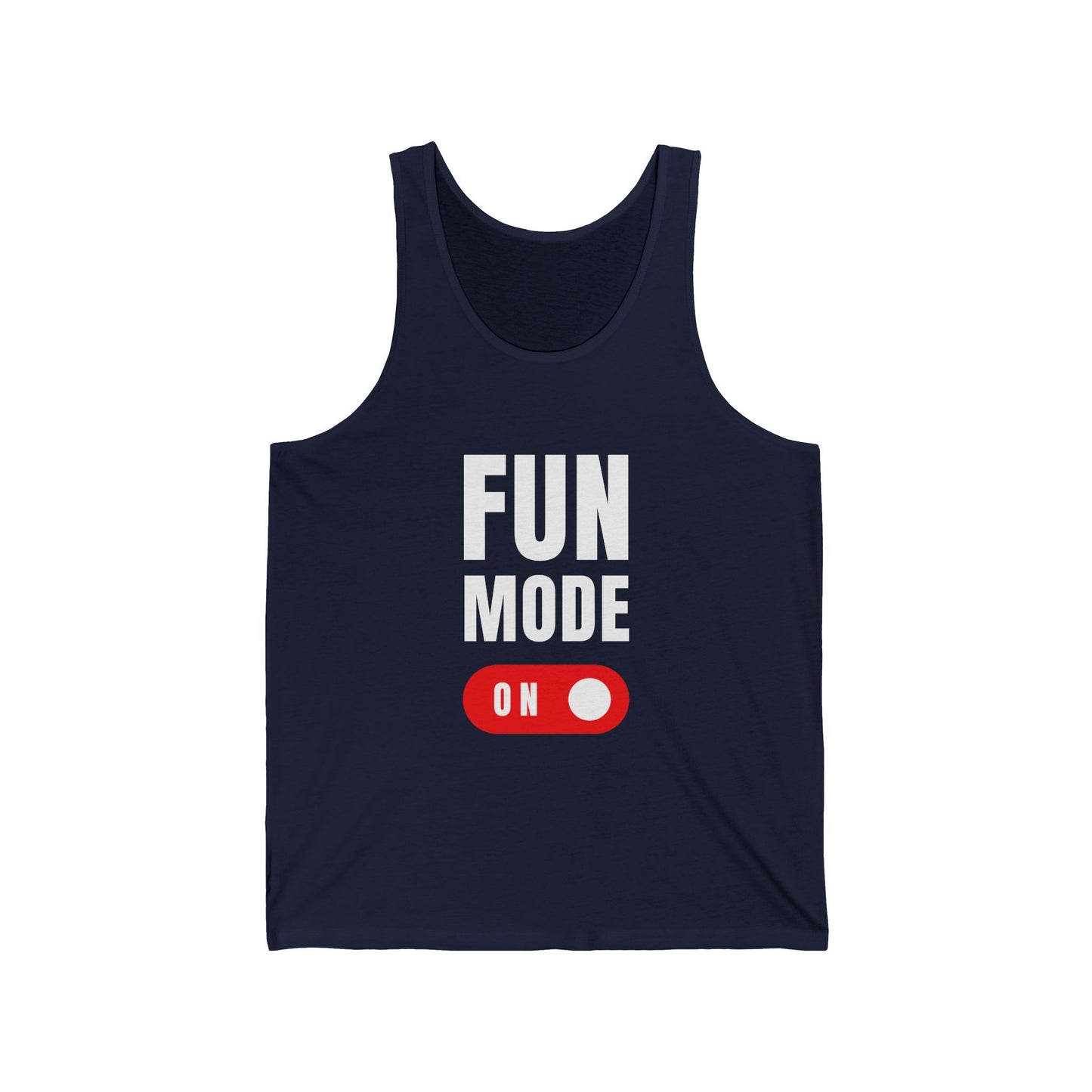 Fun Mode ON Graphic Jersey Tank