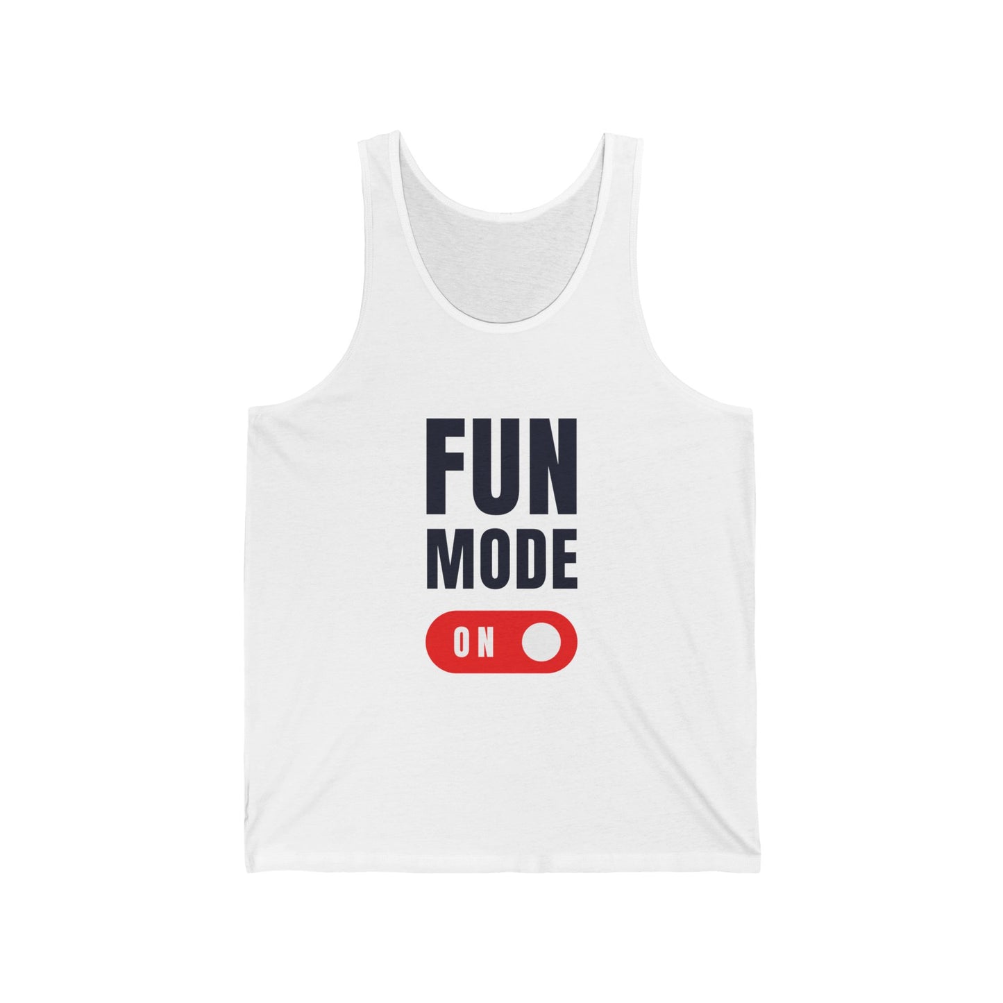 Fun Mode ON Graphic Jersey Tank