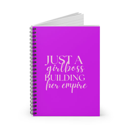 Spiral Notebook - Build Your Empire